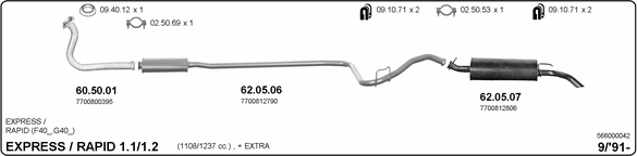 Exhaust System 566000042