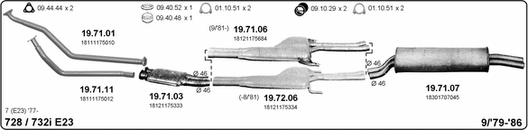 Exhaust System 511000100