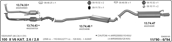 Exhaust System 504000160