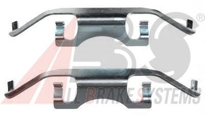 Accessory Kit, disc brake pads 1241Q