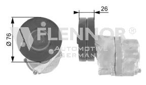 Tensioner Pulley, v-ribbed belt FS25013