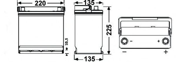 Starterbatterie; Starterbatterie FB450
