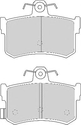 Brake Pad Set, disc brake FD6594A