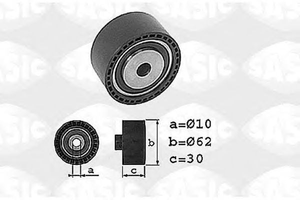 Deflection/Guide Pulley, timing belt 1700012