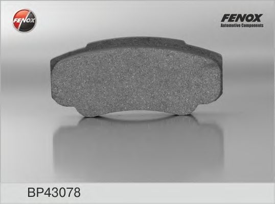 Комплект тормозных колодок, дисковый тормоз BP43078