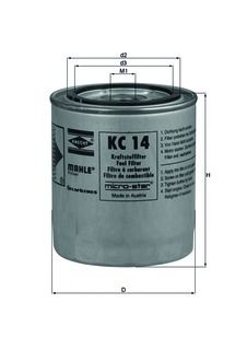 Fuel filter KC 14