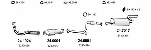 Exhaust System ART1241