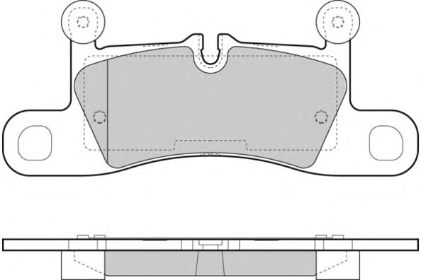 Brake Pad Set, disc brake 12-1459