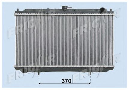 Radiator, engine cooling 0121.3052