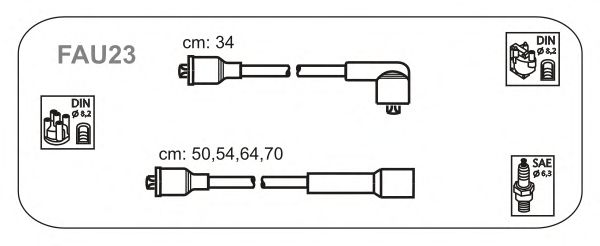 Ignition Cable Kit FAU23