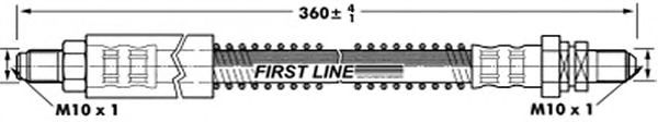 Tubo flexible de frenos FBH6974
