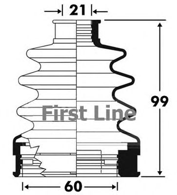 Joint-soufflet, arbre de commande FCB2896