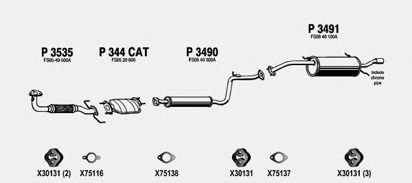 Exhaust System MA021