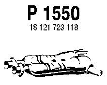 Mittelschalldämpfer P1550