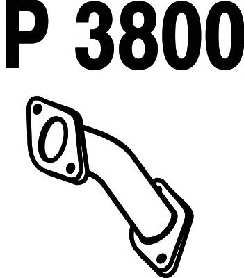 Eksosrør P3800