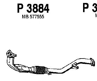 Eksosrør P3884