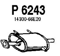 Глушитель выхлопных газов конечный P6243
