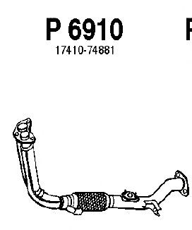 Exhaust Pipe P6910
