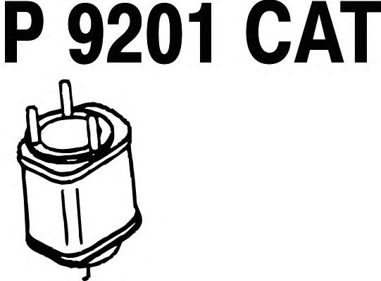 Catalytic Converter P9201CAT
