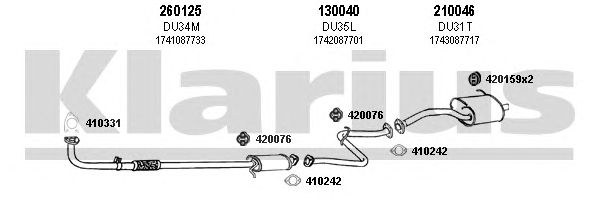 Exhaust System 300020E