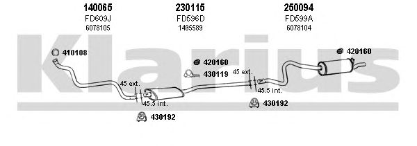 Exhaust System 360127E
