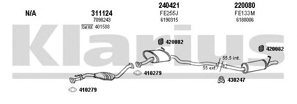 Exhaust System 361673E