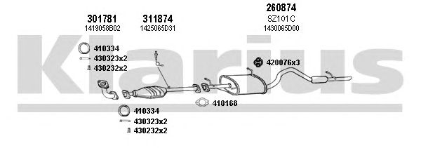 Exhaust System 820115E