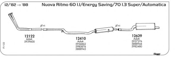 Exhaust System FI122