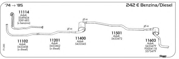 Exhaust System FI283