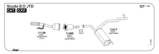 Exhaust System FI358
