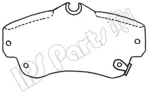 Brake Pad Set, disc brake IBD-1094