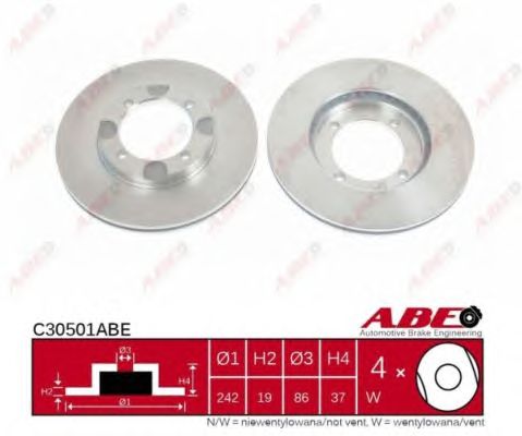 Brake Disc C30501ABE