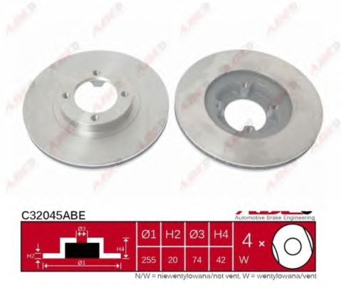 Brake Disc C32045ABE