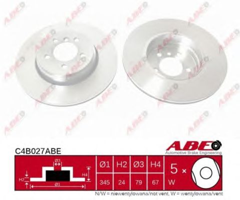 Brake Disc C4B027ABE