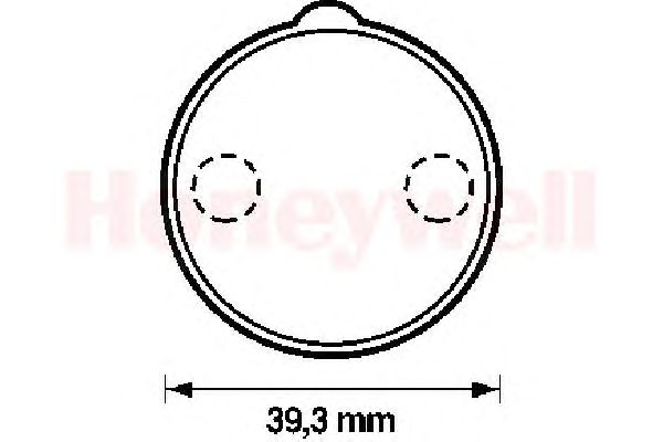 Комплект тормозных колодок, дисковый тормоз 571892J
