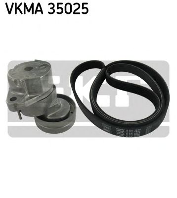 Поликлиновой ременный комплект VKMA 35025
