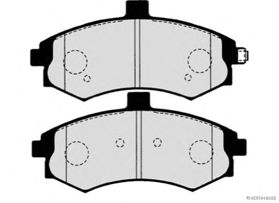 Brake Pad Set, disc brake J3600547