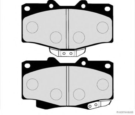 Brake Pad Set, disc brake J3602121