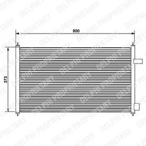Condensator, airconditioning TSP0225492