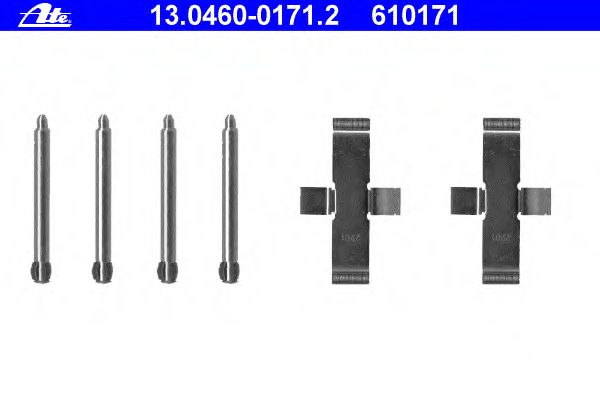 Accessory Kit, disc brake pads 13.0460-0171.2