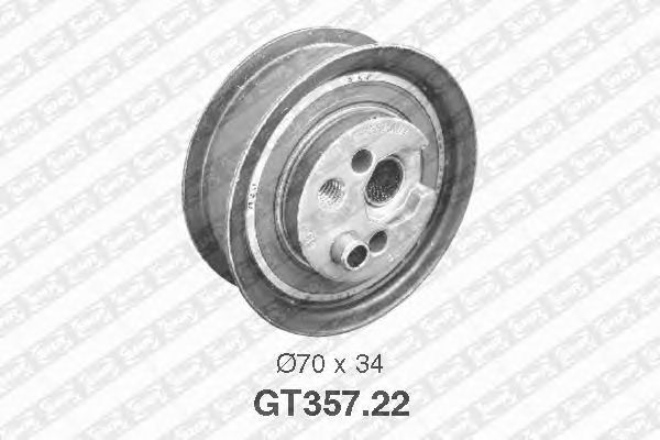 Strammehjul, tandrem GT357.22