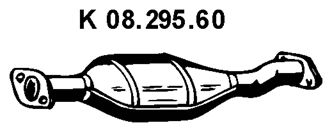 Katalysator; Eftermonteringskatalysator 08.295.60