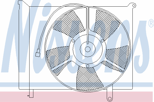 Вентилятор, конденсатор кондиционера 85351