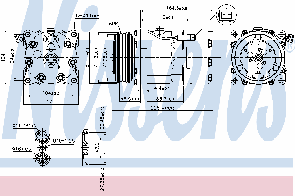 Compressor, airconditioning 89142