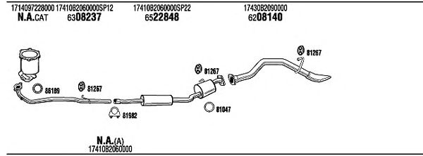 Exhaust System DH30014