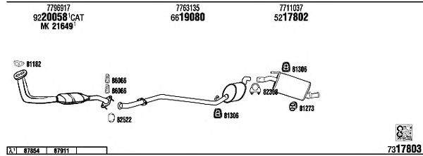 Exhaust System LN10014