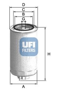 Brændstof-filter 24.500.00