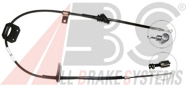 Cable, parking brake K12628
