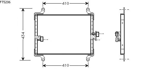 Condenseur, climatisation FT5206