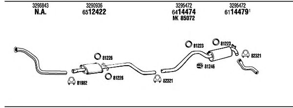 Exhaust System VO34026